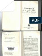 Ramos. Desencuentros de La Modernidad (Prólogo). (1989). Tierra Firme, FCE, 2003.