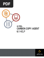 CarbonCopyAgentHelp PDF