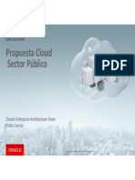 Propuesta Cloud Sector Público: Oracle Enterprise Architecture Team Public Sector