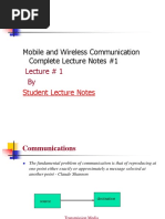 Download Mobile and Wireless Communication Complete Lecture Notes 1 by Student Lecture Notes SN369537376 doc pdf