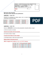 Lógica - 001 - 2010 - Gabarito PDF