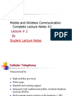 Mobile and Wireless Communication Complete Lecture Notes #2