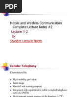 Mobile and Wireless Communication Complete Lecture Notes #2