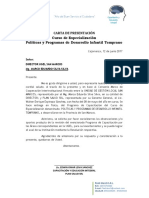 Carta Curso Dit