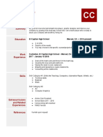 Resume Template 2015