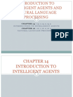 Introduction to Intelligent Agents and Natural Language Processing