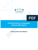 02 Comunicación y Lenguaje Idioma Extranjero Primero Básico