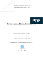 Revisão Da Vida - Técnica Construtivista PDF