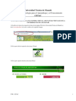 Guia Basica Ingreso Al Aula Virtual Cetac Utm 2015 PDF