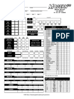 m20 Sheet PDF