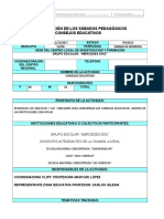 Consejo Educativo Sabado Pedagogico