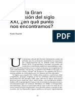  Pablo Rieznik, Sobre La Gran Depresión Del Siglo XXI (2013)