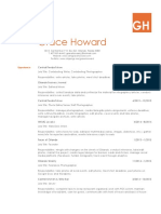 Grace Howard - 2018 Resume