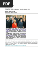 Qanon Decode Post Thursday Jan 18 2018 Photographs Qanon Posted Vers 3.0 Jan 19 2018