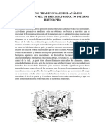 Conceptos Tradicionales Del Análisis Económico