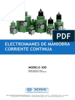 Electroimanes de Maniobra Corriente Continua