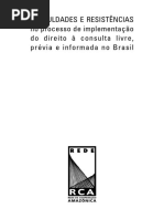 GARZÓN Et Al. Dificuldades e Resistências à Implementação Do Direito à Consulta Livre, Prévia e Informada