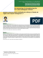 Analytical Model For Assessing of Strengthening The Flexural Beams With T and Rectangular Section