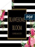 Blawesome Bloom Card