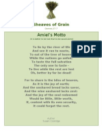 Amiel's Motto - Sheaves of Grain - 49