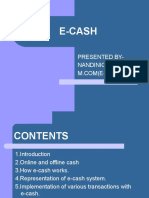 E Cash