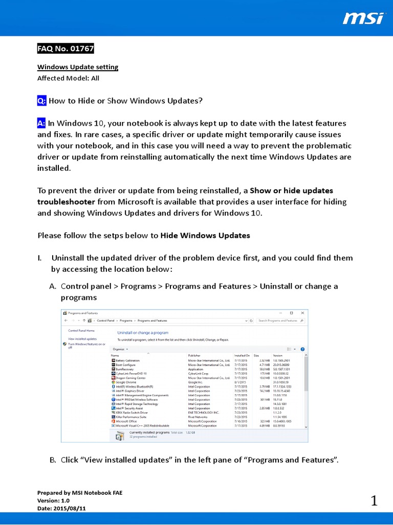 Windows Update Troubleshooter Guide | PDF | Windows 10 | Microsoft Windows