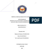 Proposal PKM Cima 2015 Prodi Geografi