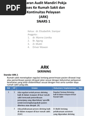 Audit Mandiri Snars Pokja Apk