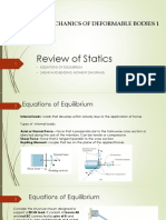 Review of Statics