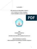 Halaman Pegesahan, Kata Pegantar, Daftar Isi