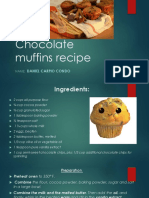 Chocolate Muffins ENGLISH