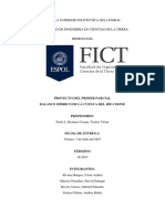 Proyecto Del Primer Parcial Balance Hídrico de La Cuenca Del Río Chone