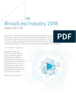 Ooyala State of The Broadcast Industry 2018