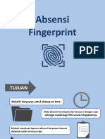 Training Fingerprint