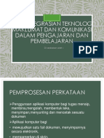 Topik 10 Pengintergrasian Teknologi Maklumat Dan Komunikasi DLM PNP