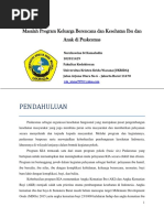 Download 243456577 Masalah Program Keluarga Berencana Dan Kesehatan Ibu Dan Anak Di Puskesmas Copy by Greggy Gilbert Tumalang SN369568934 doc pdf