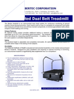 Bertec Treadmill Saves Time and Space