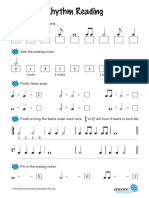 Rhythm Reading PDF