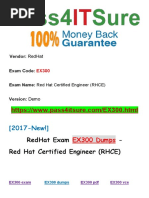 Redhat Exam - Red Hat Certified Engineer (Rhce) : Ex300 Dumps