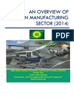 Overview of Ethiopian Manufacturing Sector