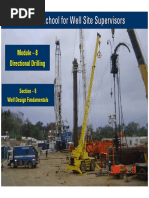Directional Well Trajectory Design Guide | PDF | Oil Well | Angle