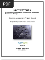 Download HMT Watches Revival of a failed brand by mith_22_nitw SN36957728 doc pdf