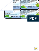 Editable Frog Labels