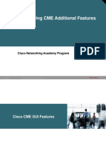 5.Configuring CME Additional Features
