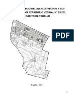 Plan de Trabajo Del Alcalde Vecinal y Sus Secretarios Territorio Vecinal 28