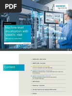 Machine Level Visualization With SIMATIC HMI