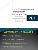 Presentation ULBS Bahasa Inggeris Theme:Health Tittle:Dengue Fever