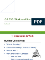 Work and Society 2
