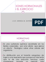 Adaptaciones Hormonales en El Ejercicio