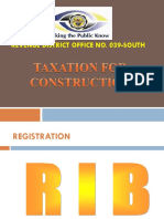 Taxation For Construction Industry